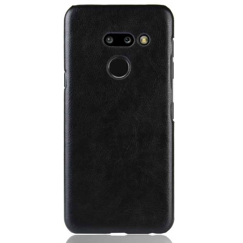 Coque LG G8 ThinQ Effet Cuir Litchi