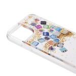 Coque iPhone 11 Pro Max Icônes APP Paillettes Coque iPhone 11 Pro Max Icônes APP Paillettes