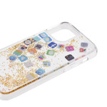 Coque iPhone 11 Pro Max Icônes APP Paillettes Coque iPhone 11 Pro Max Icônes APP Paillettes
