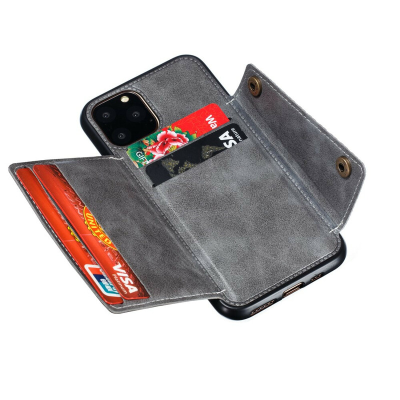 Coque iPhone 11 Pro Max Portefeuille à Snap Coque iPhone 11 Pro Max Portefeuille à Snap