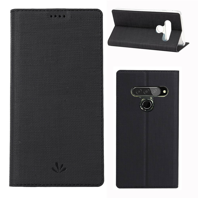 Flip Cover LG G8S ThinQ Texturée
