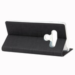 Flip Cover LG G8S ThinQ Texturée