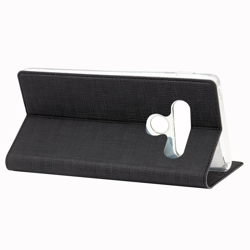 Flip Cover LG G8S ThinQ Texturée