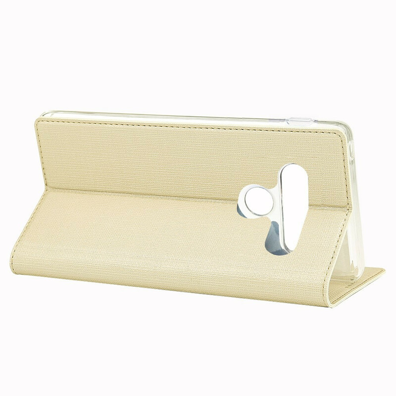 Flip Cover LG G8S ThinQ Texturée Flip Cover LG G8S ThinQ Texturée