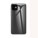 Coque iPhone 11 Pro Max Verre Trempé Fibre Carbone Coque iPhone 11 Pro Max Verre Trempé Fibre Carbone