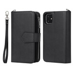 Housse iPhone 11 Coque Détachable Portefeuille Housse iPhone 11 Coque Détachable Portefeuille