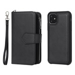 Housse iPhone 11 Coque Détachable Portefeuille Housse iPhone 11 Coque Détachable Portefeuille