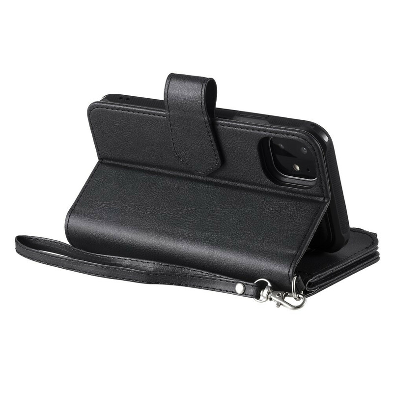 Housse iPhone 11 Coque Détachable Portefeuille Housse iPhone 11 Coque Détachable Portefeuille
