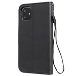 Housse iPhone 11 Effet Cuir à Lanière Housse iPhone 11 Effet Cuir à Lanière