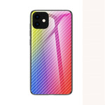 Coque iPhone 11 Pro Verre Trempé Fibre Carbone Coque iPhone 11 Pro Verre Trempé Fibre Carbone