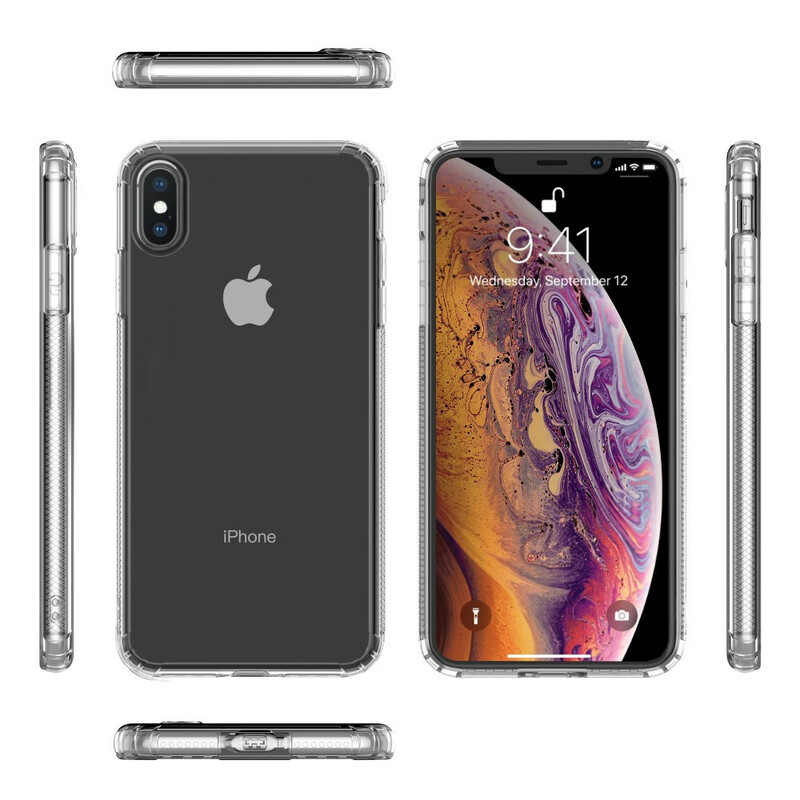 Coque iPhone XS Max Transparente LEEU Coussins Protecteur Coque iPhone XS Max Transparente LEEU Coussins Protecteur