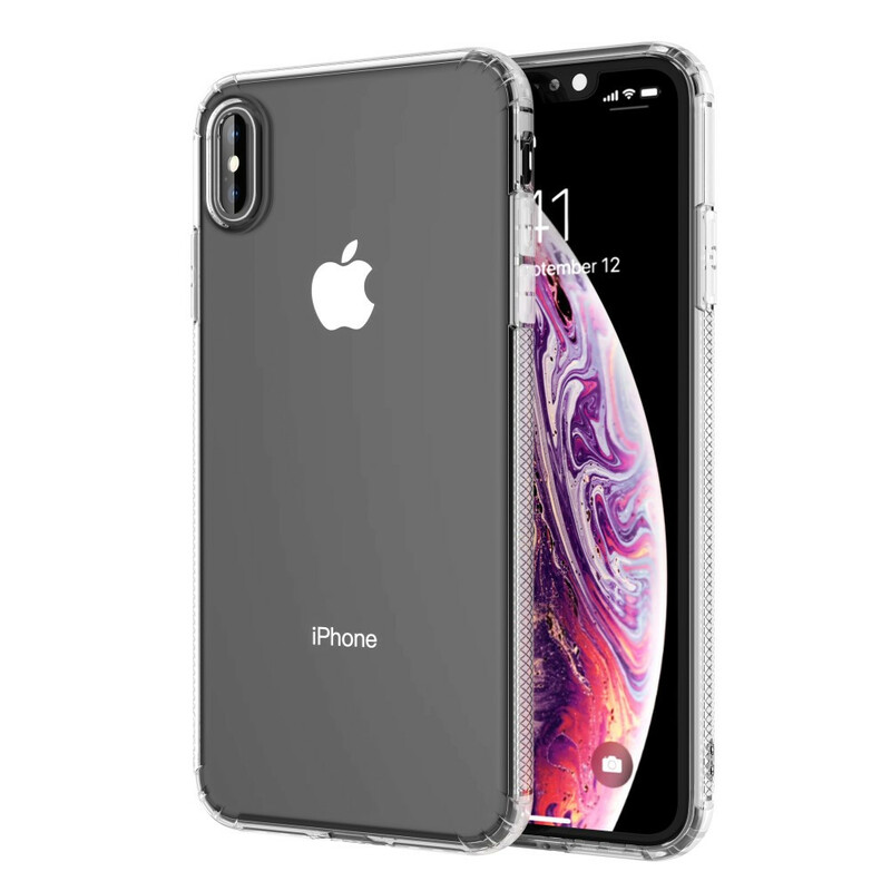 Coque iPhone XS Max Transparente LEEU Coussins Protecteur Coque iPhone XS Max Transparente LEEU Coussins Protecteur