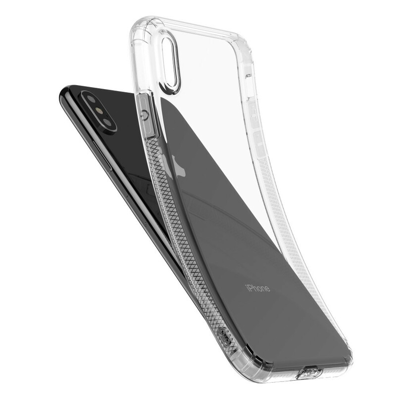 Coque iPhone XS Max Transparente LEEU Coussins Protecteur