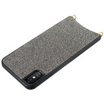 Coque iPhone XS Max Paillettes avec Chaîne Coque iPhone XS Max Paillettes avec Chaîne