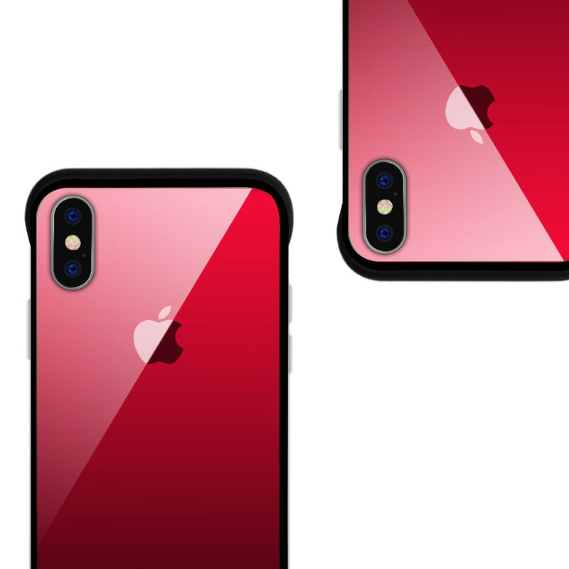Coque iPhone XS Max NXE Verre Trempé Colors Coque iPhone XS Max NXE Verre Trempé Colors