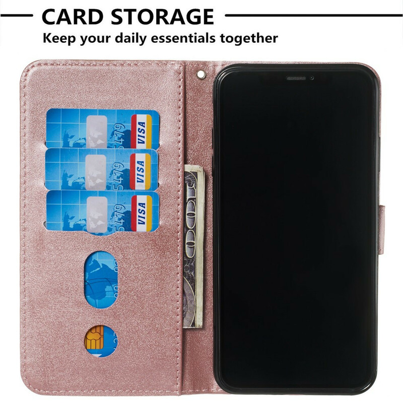 Housse iPhone XS Max Vintage Porte-monnaie Housse iPhone XS Max Vintage Porte-monnaie