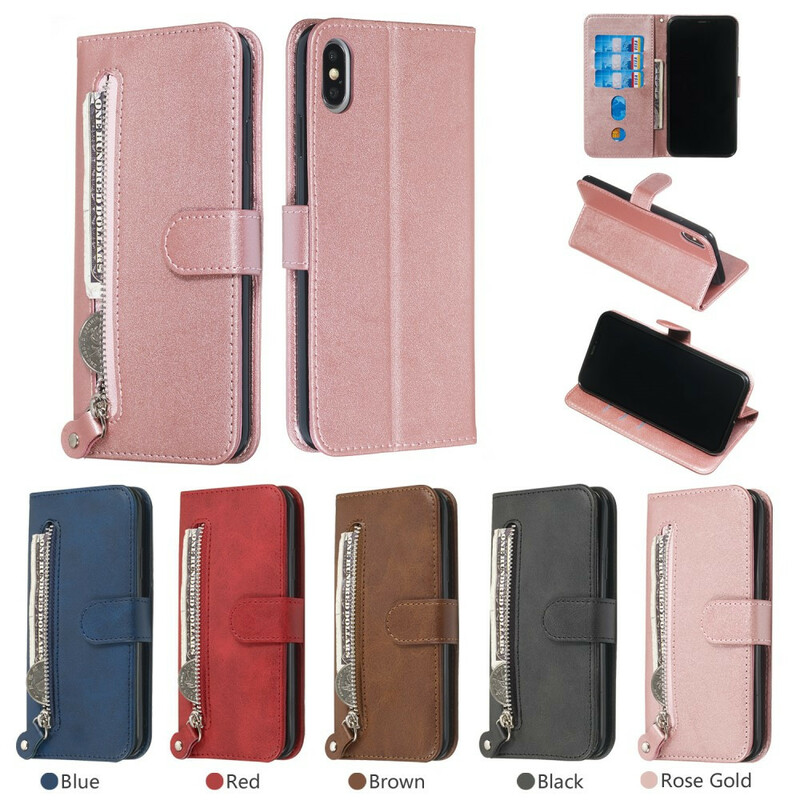 Housse iPhone XS Max Vintage Porte-monnaie Housse iPhone XS Max Vintage Porte-monnaie