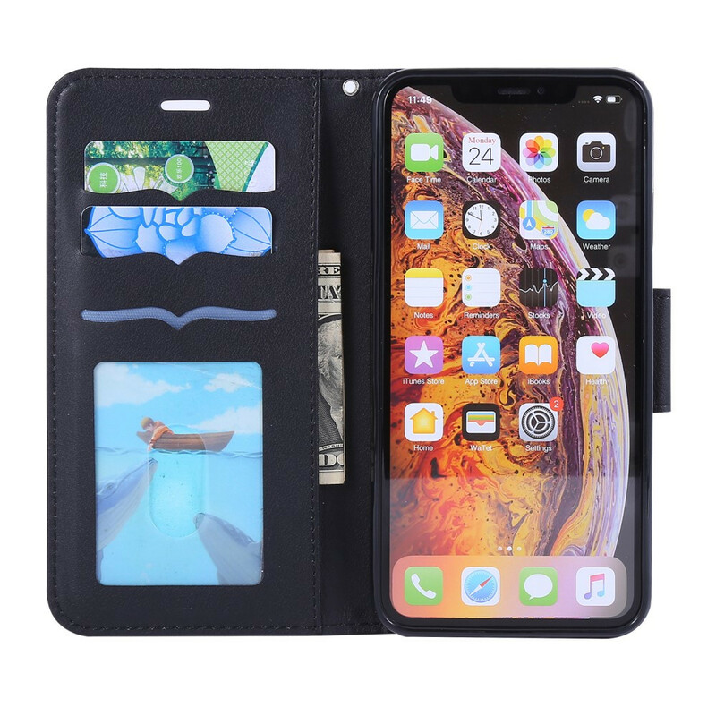 Housse iPhone XS Chat Endormi Housse iPhone XS Chat Endormi