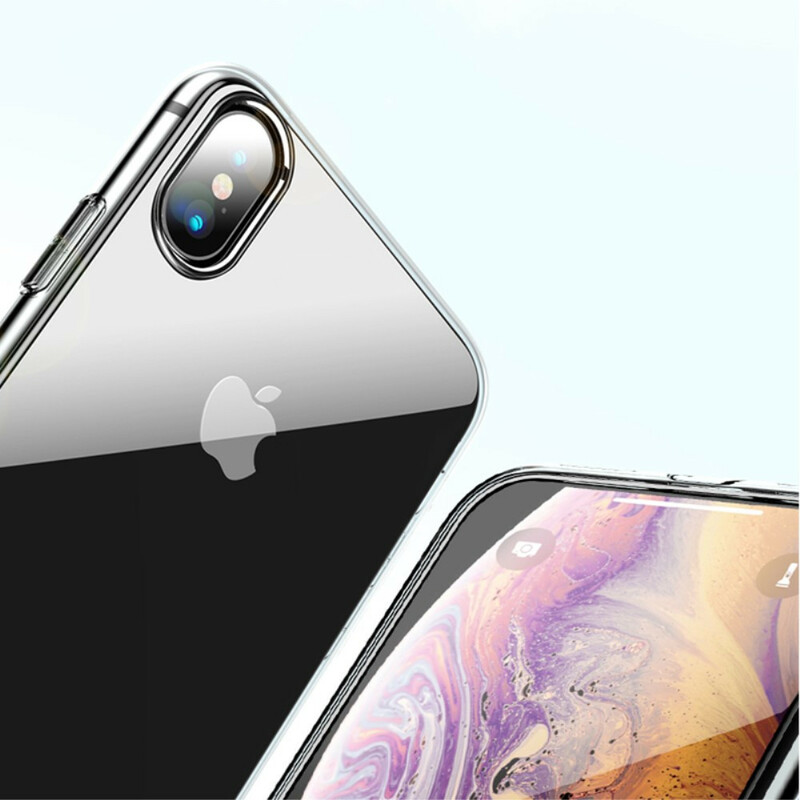 Coque iPhone XS X-Level Transparente