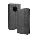 Flip Cover Huawei Mate 30 Pro Effet Cuir Vintage Stylisé Flip Cover Huawei Mate 30 Pro Effet Cuir Vintage Stylisé