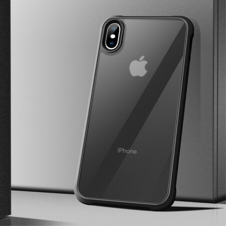 Coque iPhone X Transparente LEEU Coussins Protecteurs