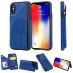 Coque iPhone X Porte-Cartes Support Impression Chat Coque iPhone X Porte-Cartes Support Impression Chat