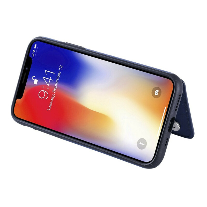 Coque iPhone X Porte-Cartes Support Impression Chat Coque iPhone X Porte-Cartes Support Impression Chat