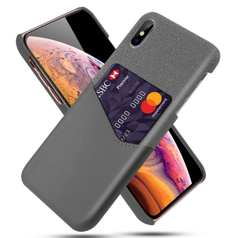 Coque iPhone X Porte-Carte KSQ