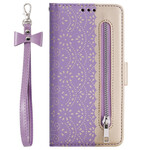 Housse iPhone X Dentelle Porte-Monnaie à Lanière Housse iPhone X Dentelle Porte-Monnaie à Lanière