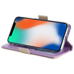 Housse iPhone X Dentelle Porte-Monnaie à Lanière Housse iPhone X Dentelle Porte-Monnaie à Lanière