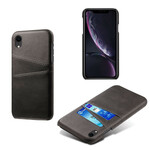 Coque iPhone XR Porte Cartes effet cuir Coque iPhone XR Porte Cartes effet cuir