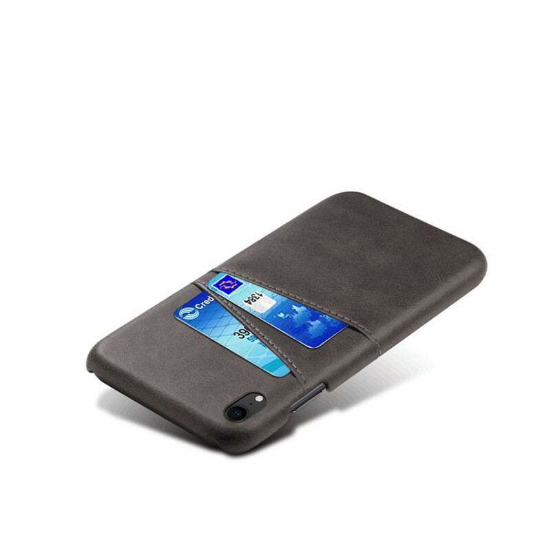 Coque iPhone XR Porte Cartes effet cuir Coque iPhone XR Porte Cartes effet cuir