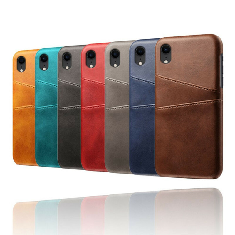 Coque iPhone XR Porte Cartes effet cuir Coque iPhone XR Porte Cartes effet cuir