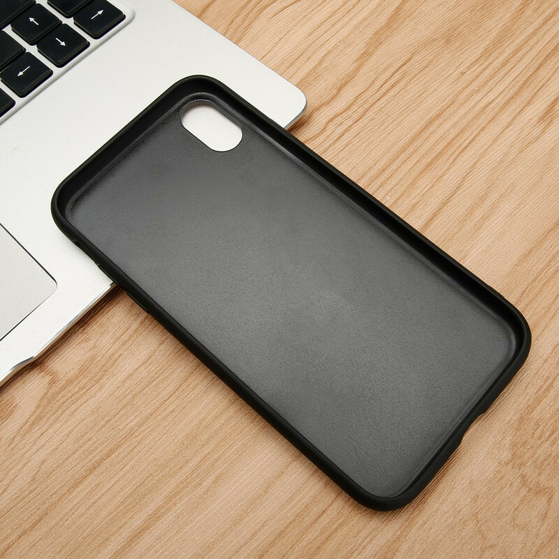 Coque iPhone XR Véritable Cuir Texture Crocodile Coque iPhone XR Véritable Cuir Texture Crocodile