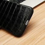 Coque iPhone XR Véritable Cuir Texture Crocodile Coque iPhone XR Véritable Cuir Texture Crocodile
