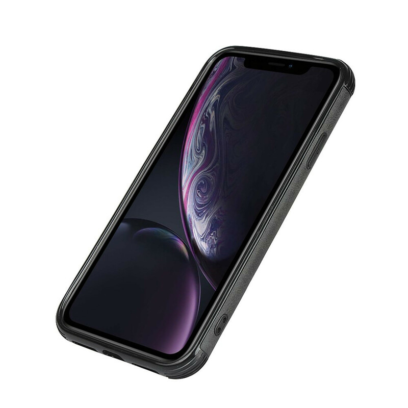 Coque iPhone XR Bicolore Double Porte-Cartes Coque iPhone XR Bicolore Double Porte-Cartes