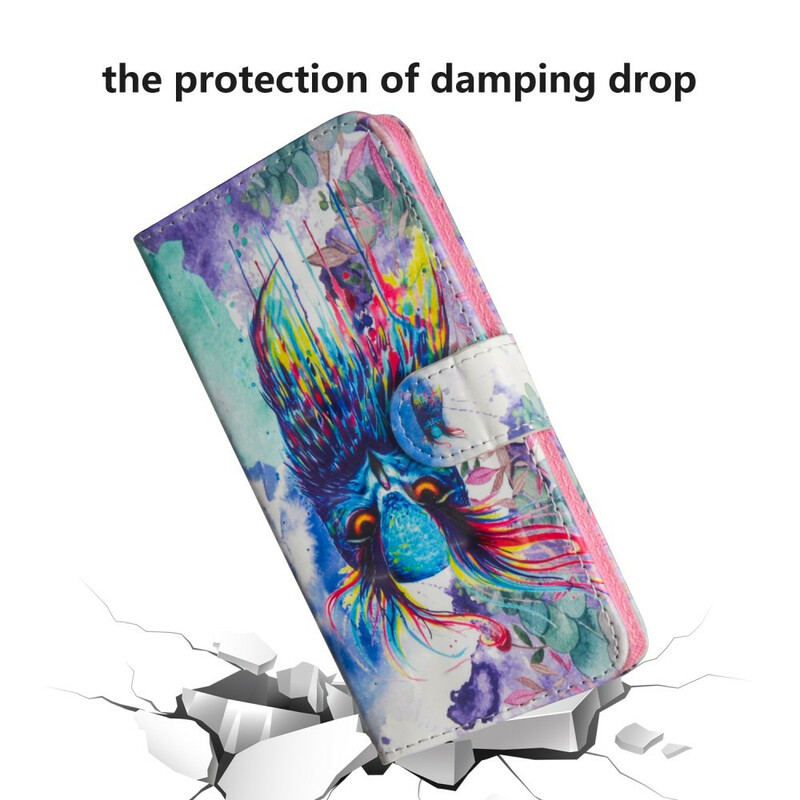 Housse Xiaomi Redmi Note 8 Pro Oiseau Aquarelle Housse Xiaomi Redmi Note 8 Pro Oiseau Aquarelle