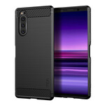 Coque Sony Xperia 5 Fibre Carbone Brossée MOFI Coque Sony Xperia 5 Fibre Carbone Brossée MOFI