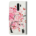 Housse Xiaomi Redmi Note 8 Pro Arbre Rose