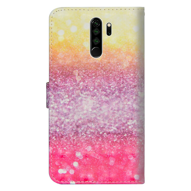Housse Xiaomi Redmi Note 8 Pro Dégradé Paillettes Magenta Housse Xiaomi Redmi Note 8 Pro Dégradé Paillettes Magenta