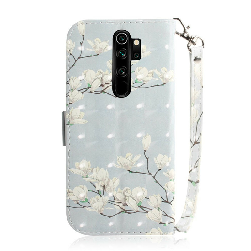 Housse Xiaomi Redmi Note 8 Pro Arbre en Fleurs à Lanière Housse Xiaomi Redmi Note 8 Pro Arbre en Fleurs à Lanière