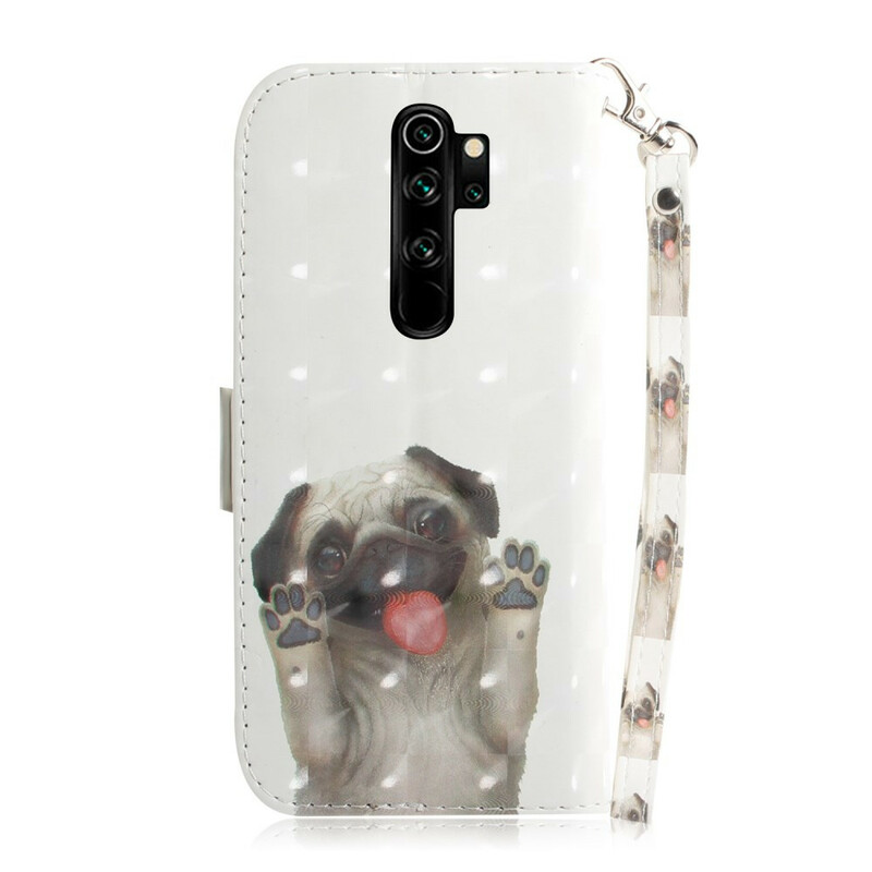 Housse Xiaomi Redmi Note 8 Pro Love My Dog à Lanière Housse Xiaomi Redmi Note 8 Pro Love My Dog à Lanière
