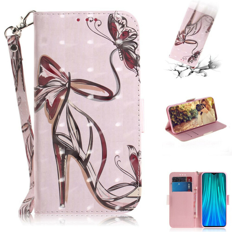 Housse Xiaomi Redmi Note 8 Pro Escarpin à Lanière Housse Xiaomi Redmi Note 8 Pro Escarpin à Lanière