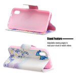 Housse Xiaomi Redmi 7A Papillons et Fleurs Peints Housse Xiaomi Redmi 7A Papillons et Fleurs Peints