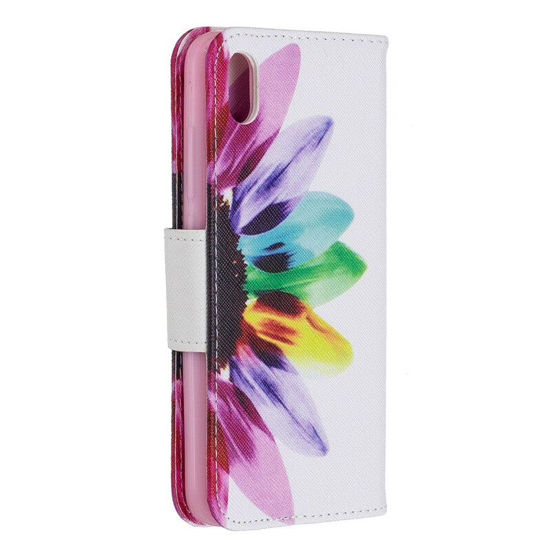 Housse Xiaomi Redmi 7A Fleur Aquarelle Housse Xiaomi Redmi 7A Fleur Aquarelle