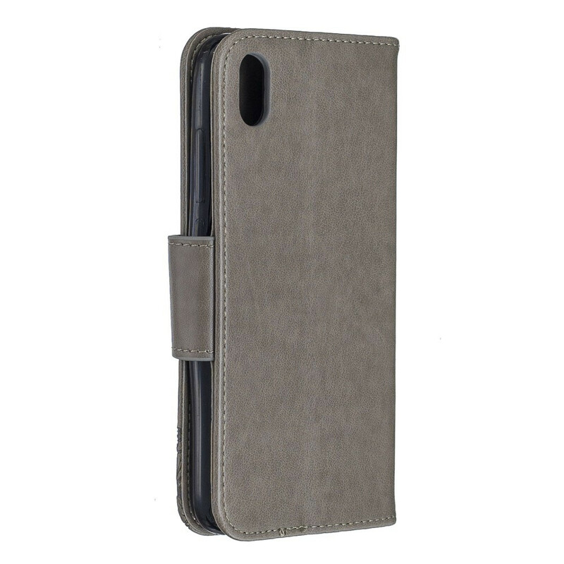 Housse Xiaomi Redmi 7A Papillons Imprimés à Lanière Housse Xiaomi Redmi 7A Papillons Imprimés à Lanière