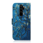 Housse Xiaomi Redmi Note 8 Pro Branches Fleuries