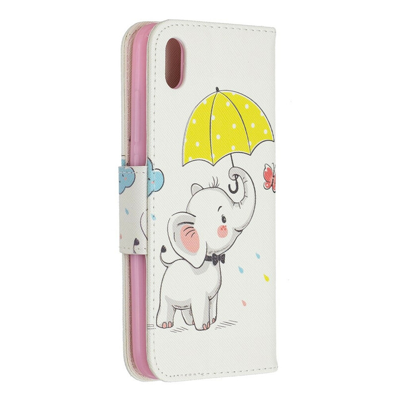 Housse Xiaomi Redmi 7A Bébé Éléphant