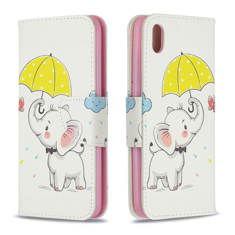 Housse Xiaomi Redmi 7A Bébé Éléphant Housse Xiaomi Redmi 7A Bébé Éléphant