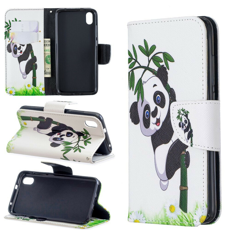 Housse Xiaomi Redmi 7A Panda sur le Bambou Housse Xiaomi Redmi 7A Panda sur le Bambou